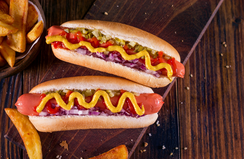 July is a good Month for food especially Hotdogs