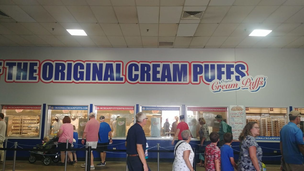 Cream Puffs a State Fair Icon