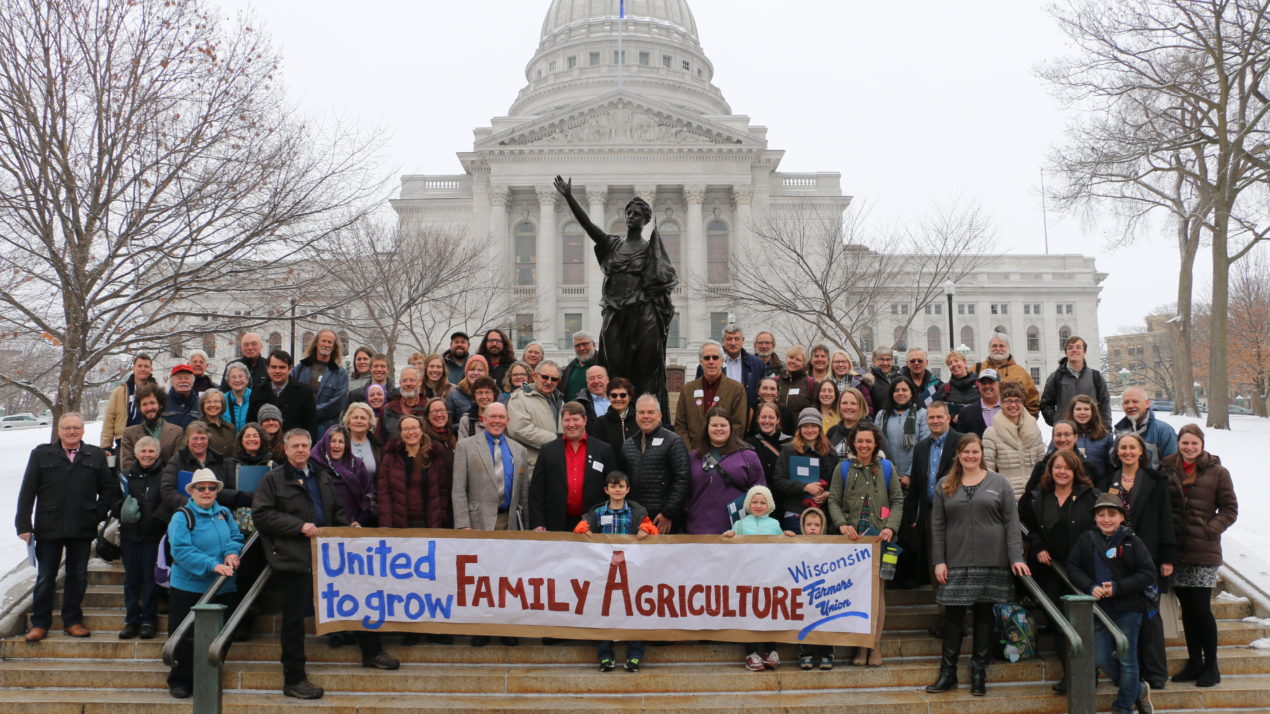 Farmers Union members gather in Madison for Farm & Rural Lobby Day