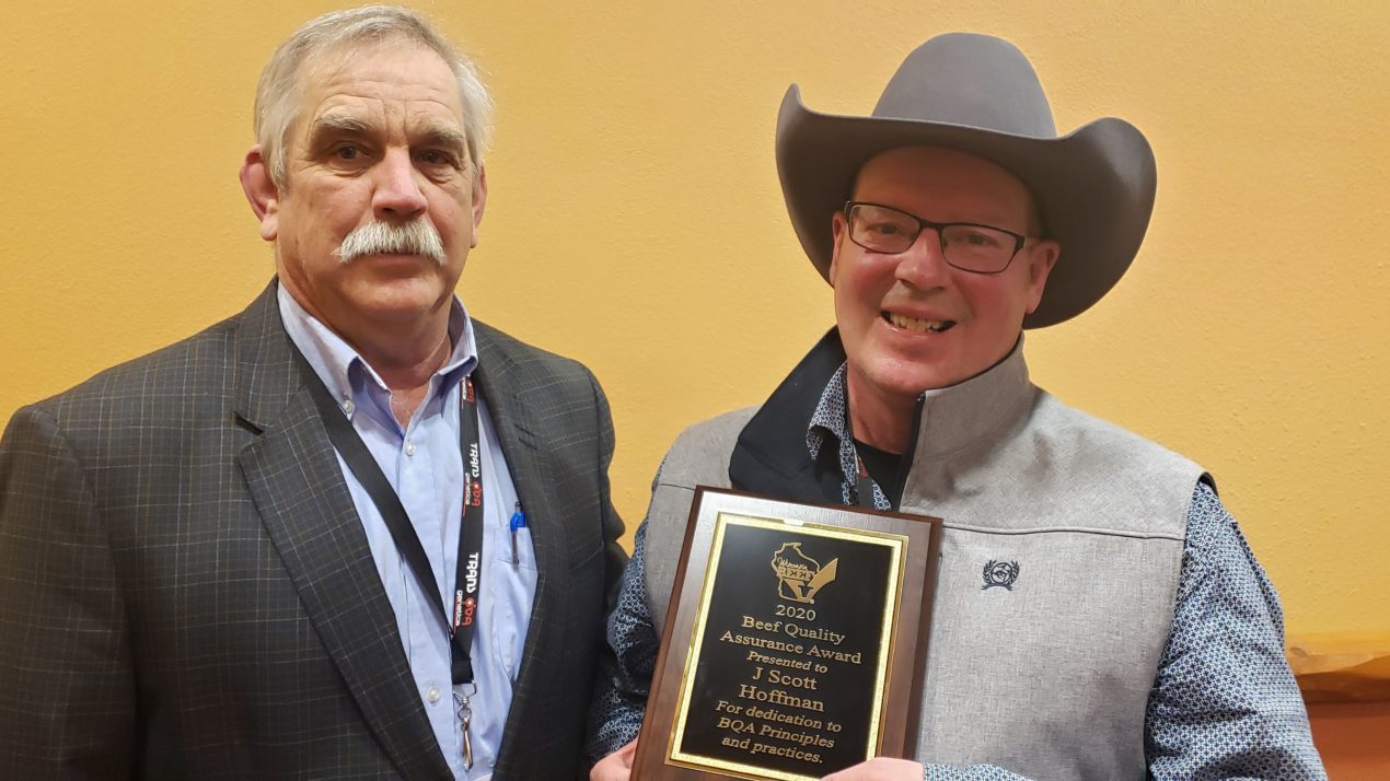Richland County Beef Producer Gets BQA Award