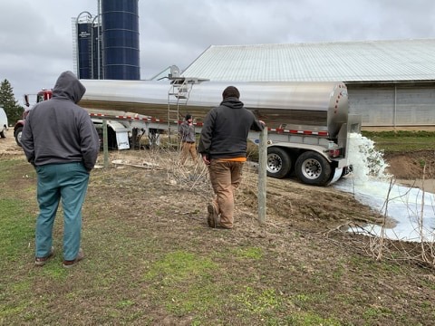 Dumping Has Stopped – but Wisconsin Dairy Dumped 750,000 Gallons During Covid Chaos