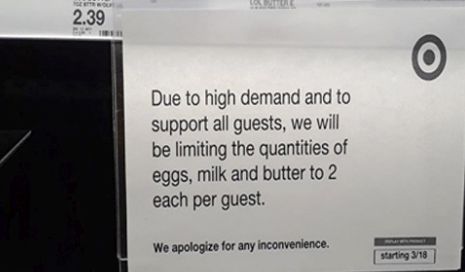 Over 350 Reports Of Stores Still Limiting Dairy Purchases