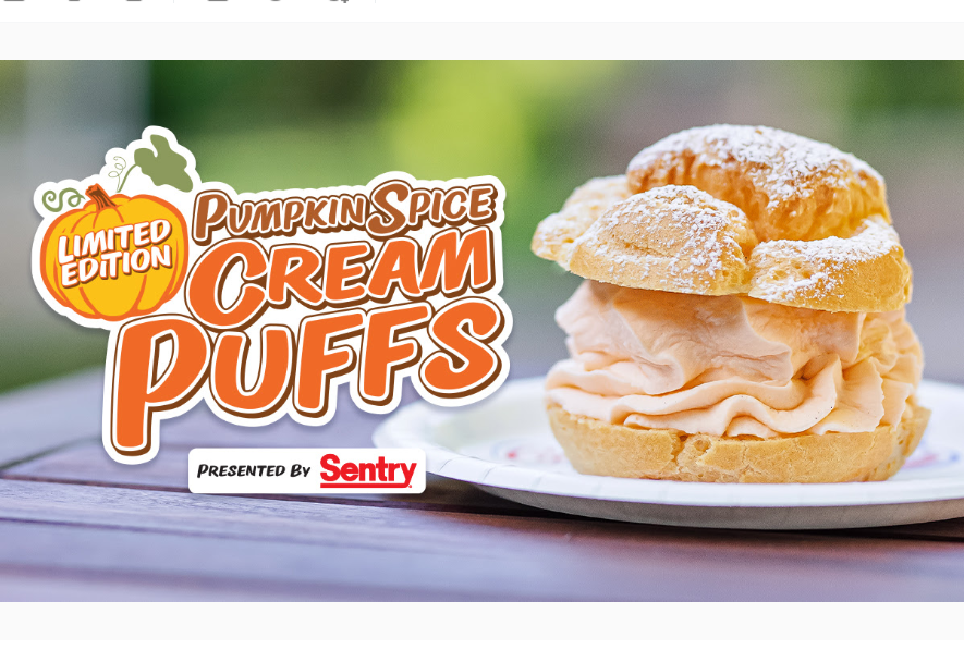 How About Pumpkin Spice Cream Puffs?