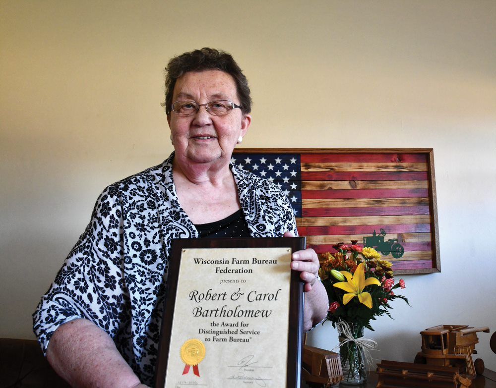 Bartholomew Honored For Farm Bureau Dedication The Farm