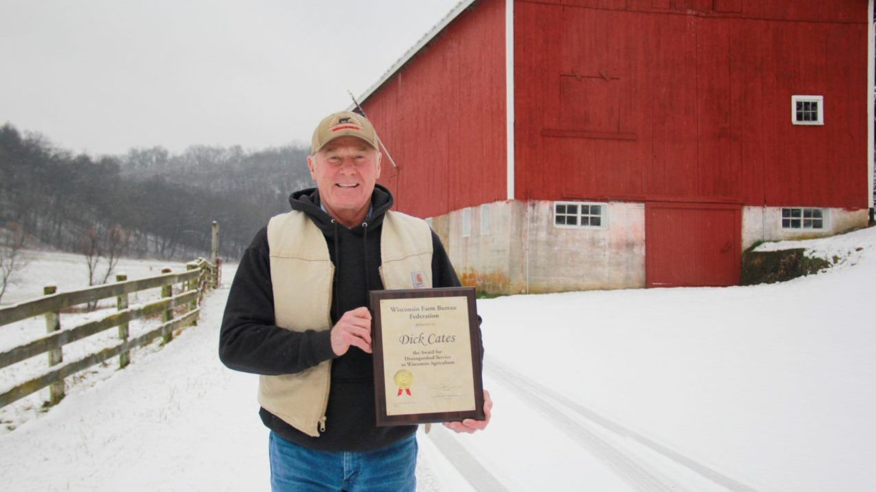 Cates Presented Distinguished Service Award