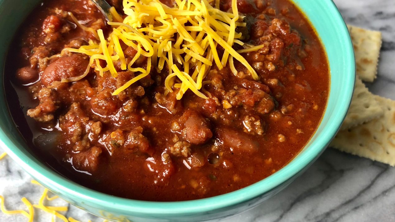 Chili Lunch With Local Emphasis