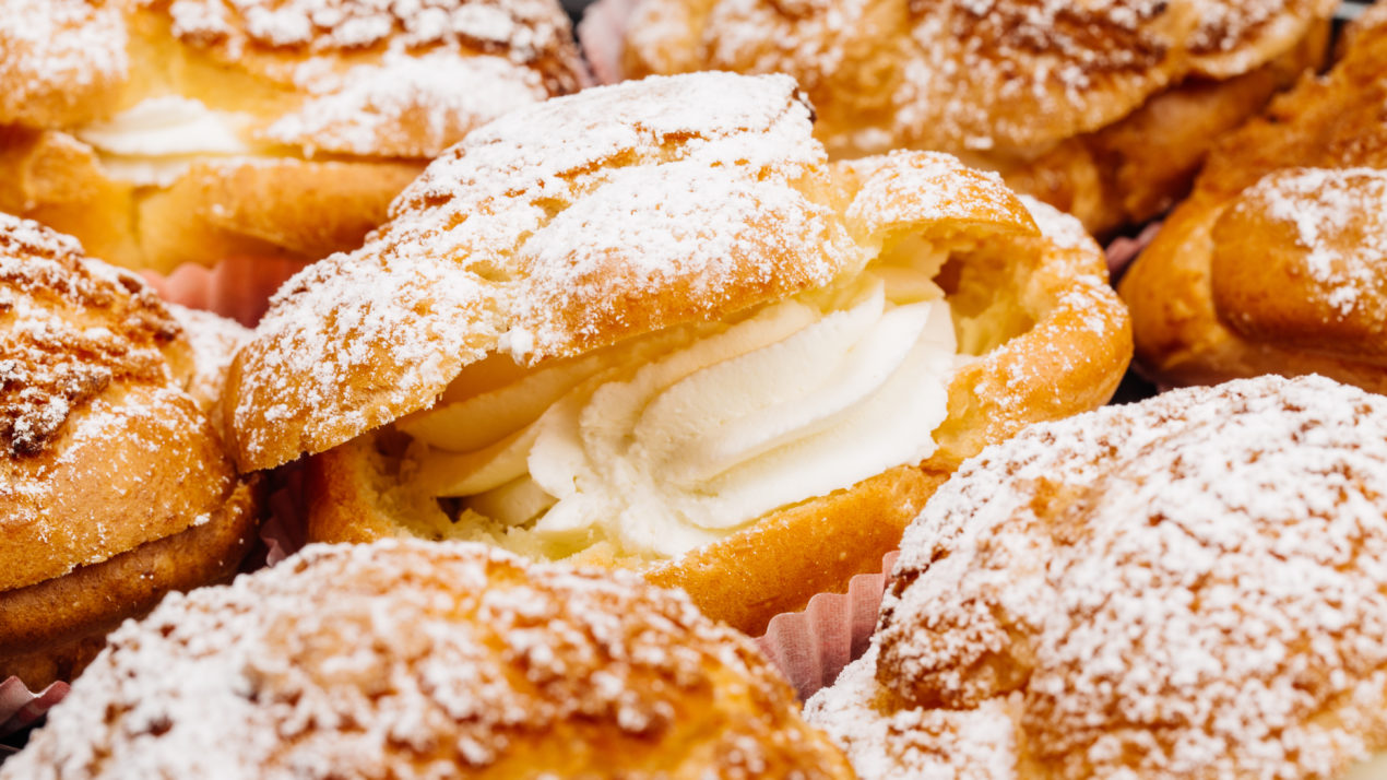 COVID-19 Shot Comes With Cream Puff