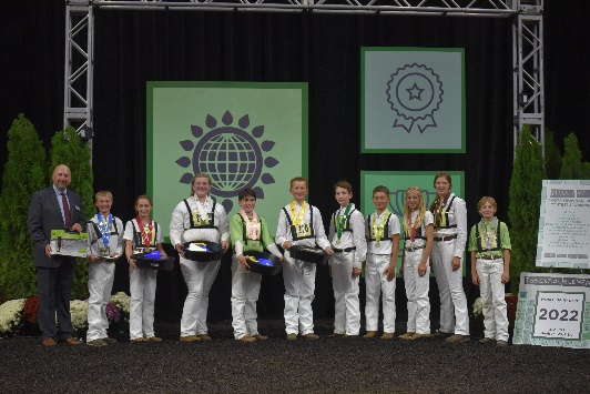 Wisconsin Youth Excel in Showmanship