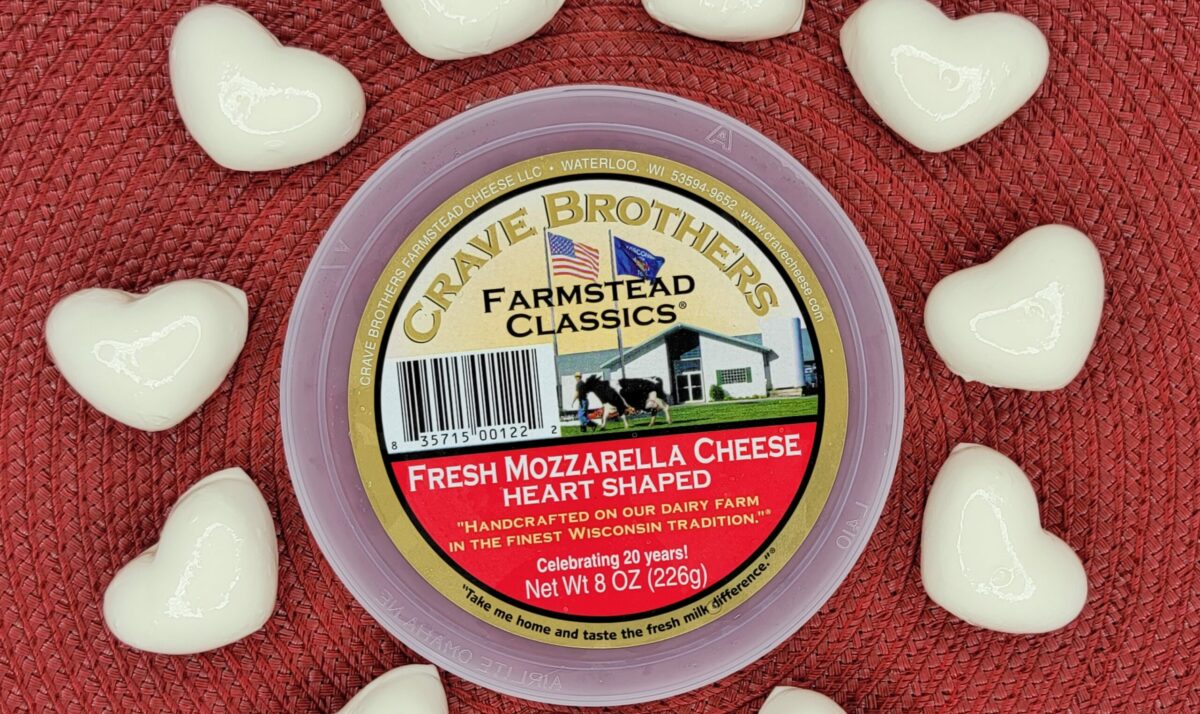 Crave Debuts HeartShaped Mozzarella MidWest Farm Report