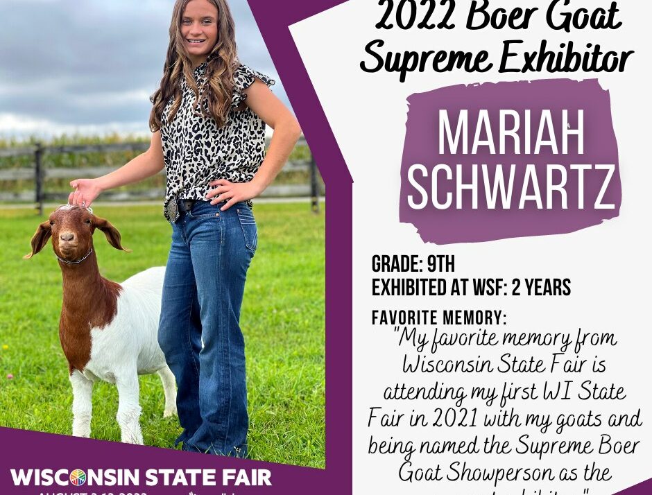 Meet Your Supreme Boer Goat Exhibitor
