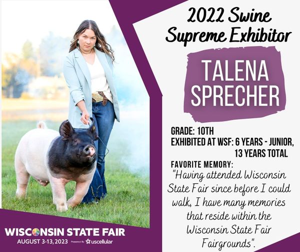Meet Your Supreme Swine Exhibitor