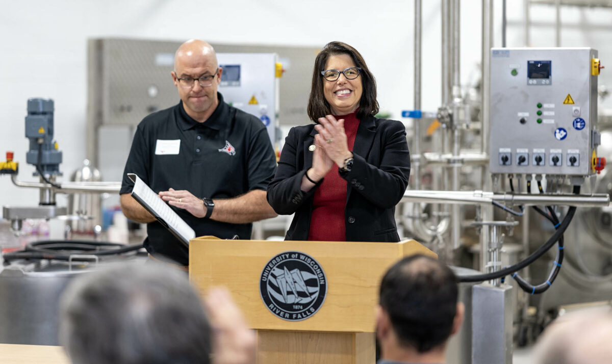 UW-River Falls Dairy Pilot Plant Receives Gift