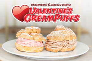 Valentine’s Cream Puffs Return