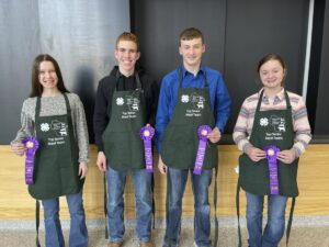 Grant County Teams Top 4-H Meat Judging