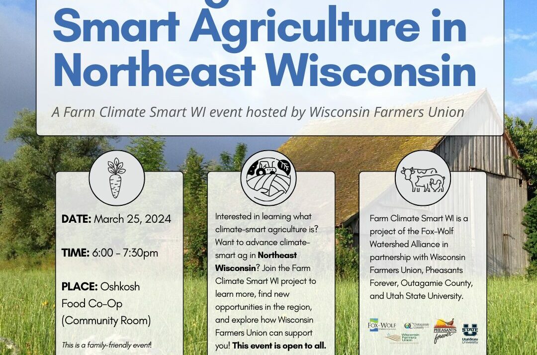 Growing Climate Smart Ag in NE Wisconsin