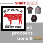 Beef Council Tshirt fundraiser for feeding Wisconsin