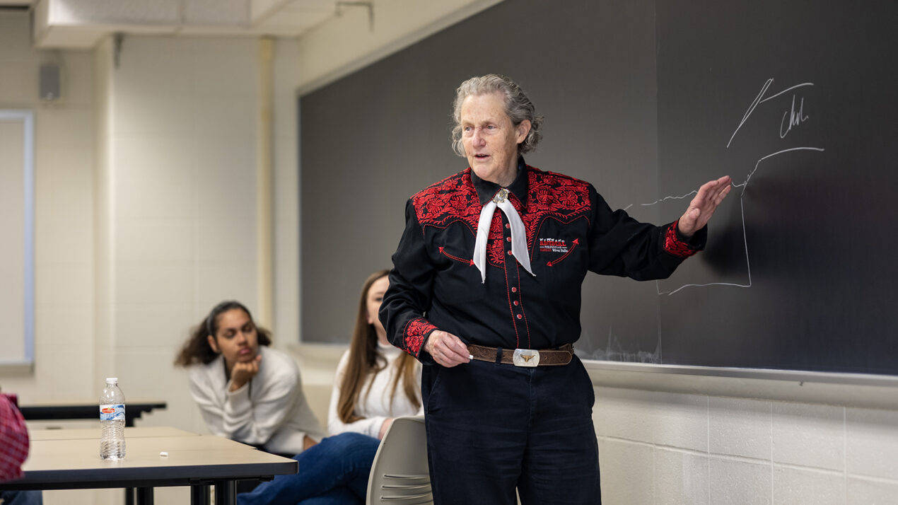 UWRF Students Learn From Temple Grandin
