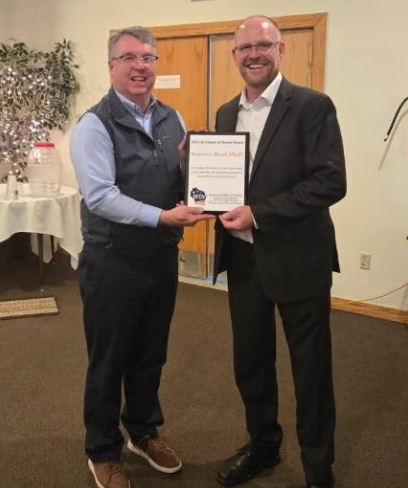 Towns Association Honors Pfaff with Top Award