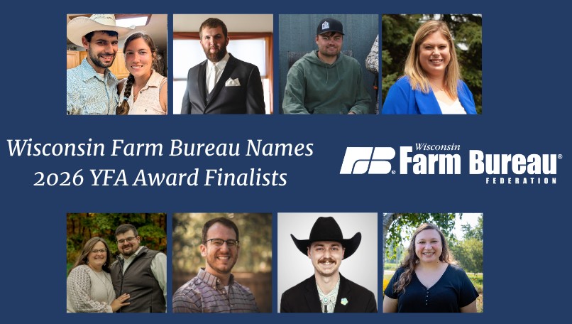 Wisconsin Farm Bureau Announces Finalists For Top Young Professional Awards