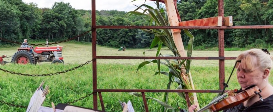 Rural Culture Group Combines Tractors, Tedders, and Tchaikovsky